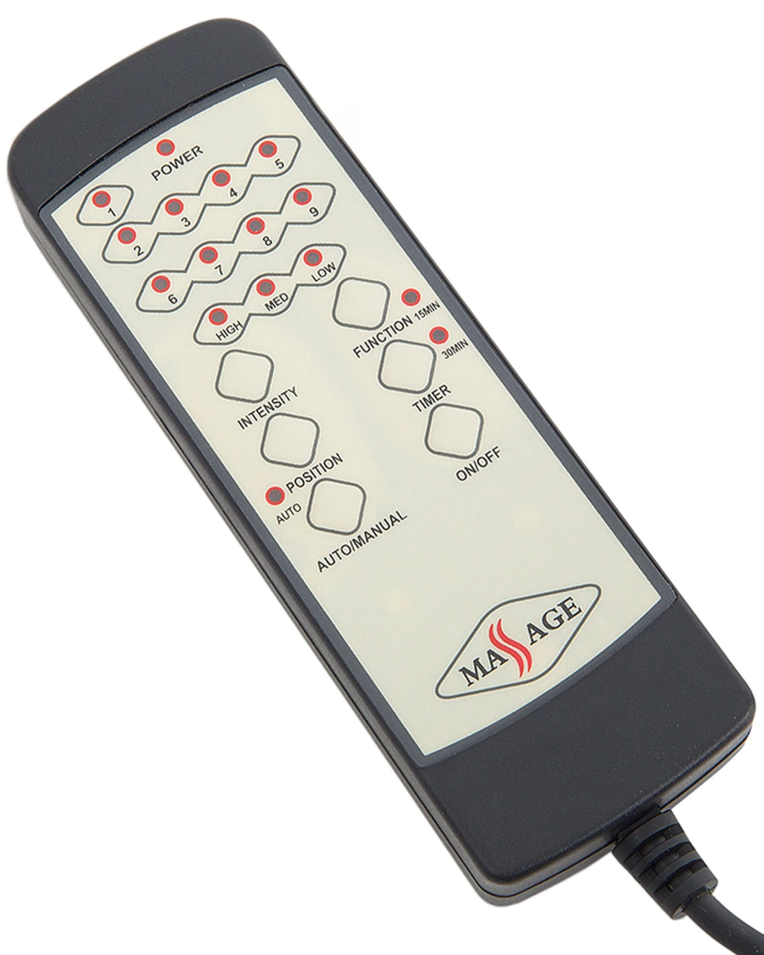 Faux Leather Massage Chair Black RELAX - Image 8