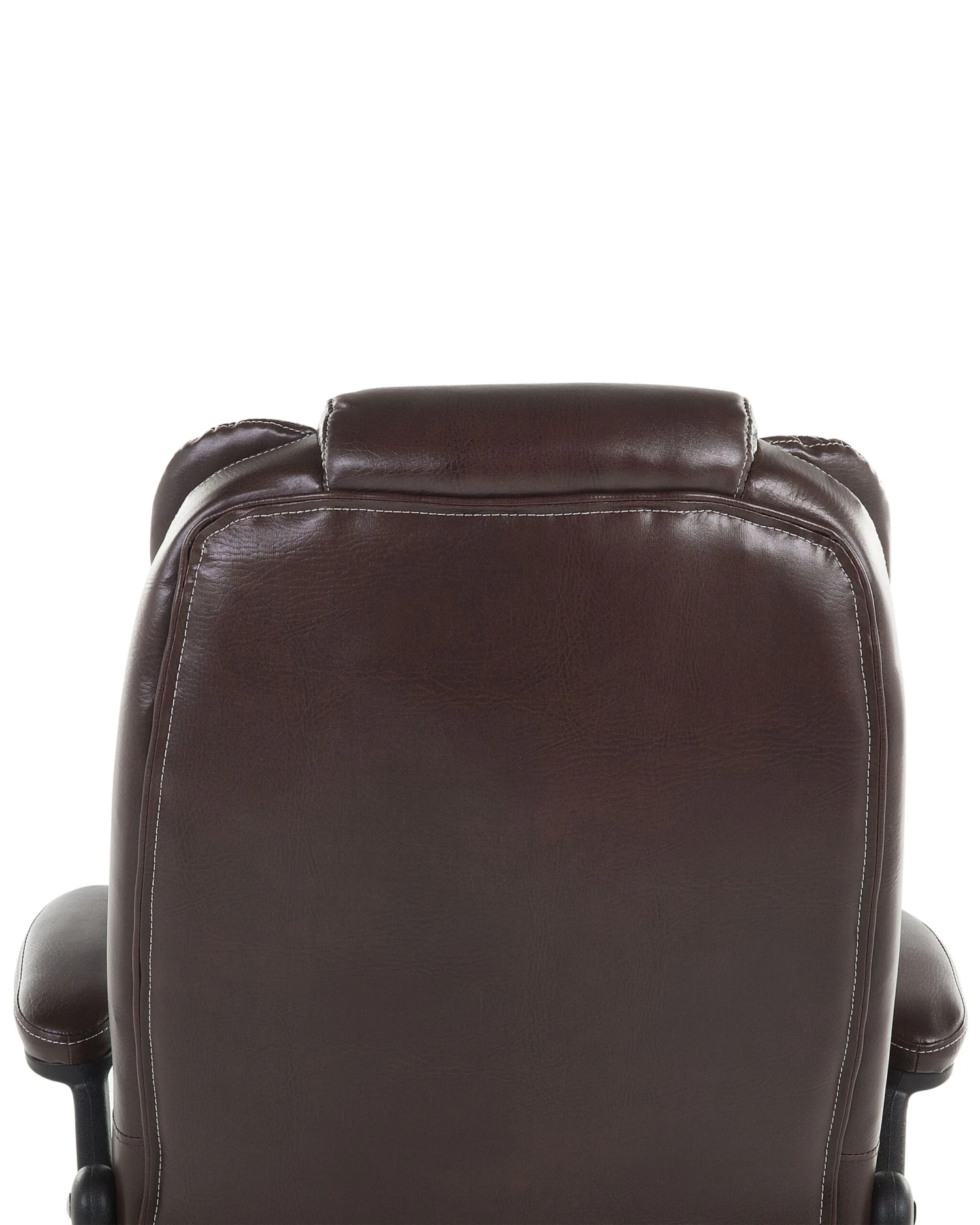Faux Leather Executive Chair Brown ROYAL - Image 9