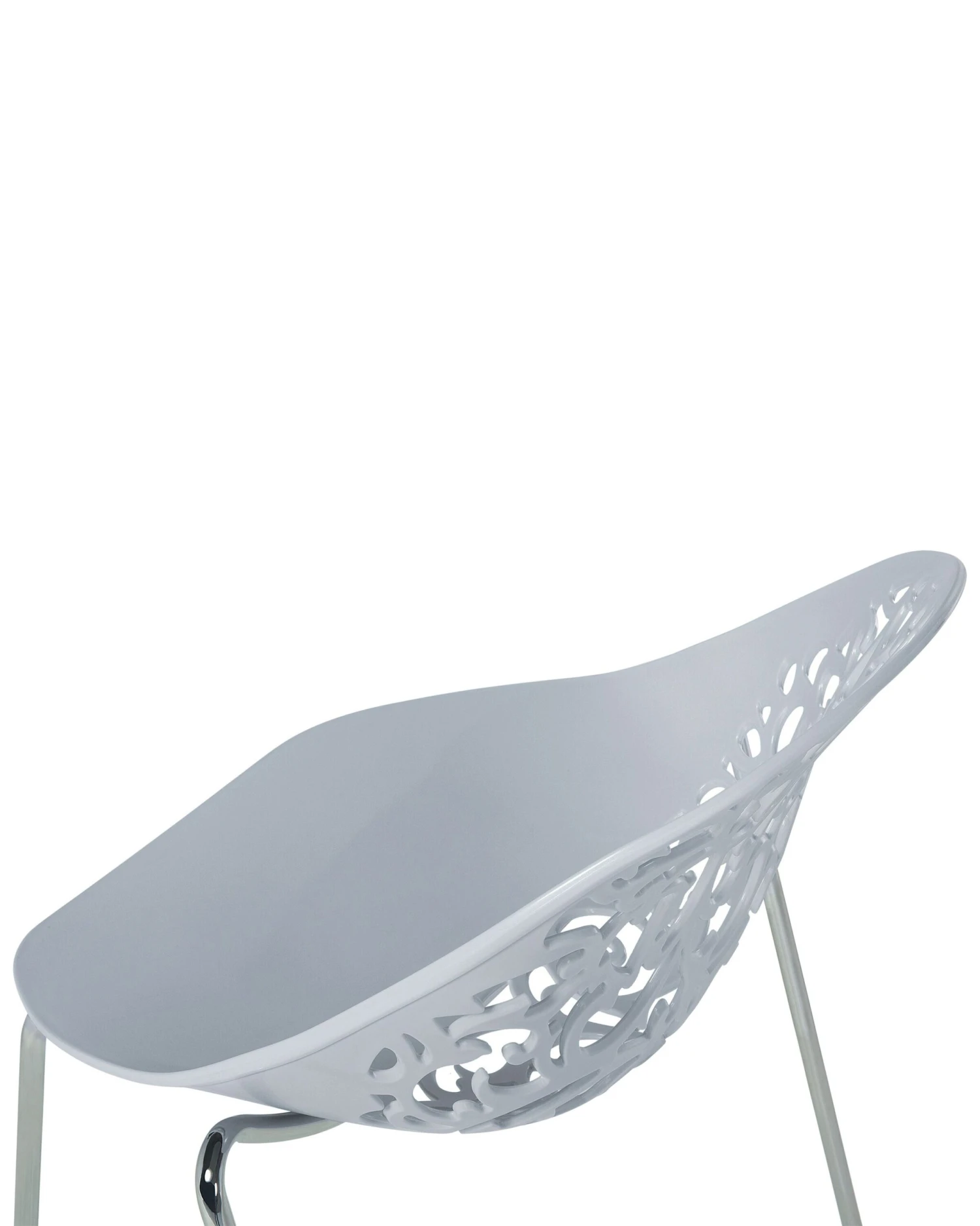 Set Of 4 Dining Chairs Grey MUMFORD 9 Set Of 4 Dining Chairs Grey MUMFORD - Image 9