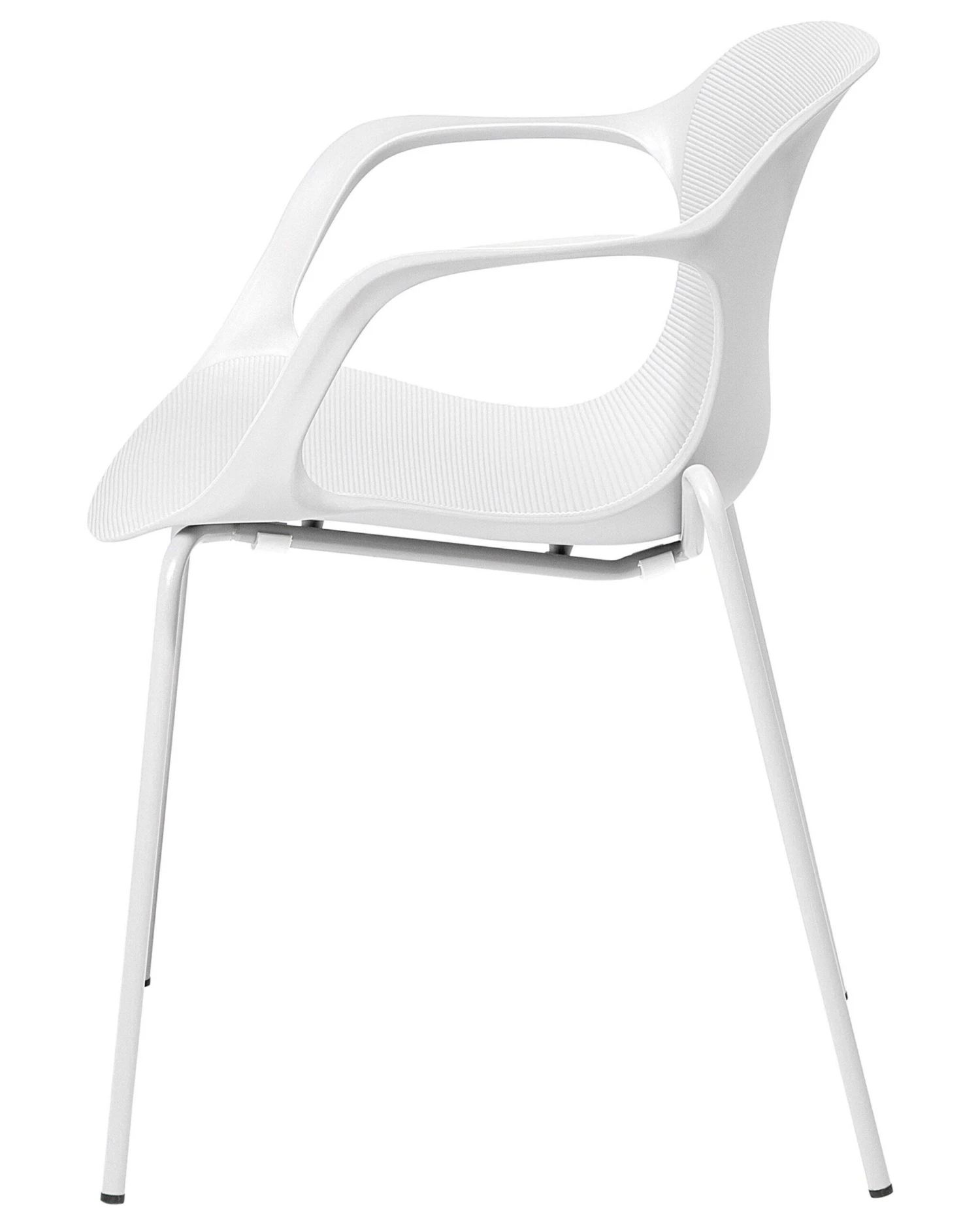 Set Of 2 Dining Chairs White ELBERT 7 Set Of 2 Dining Chairs White ELBERT - Image 7