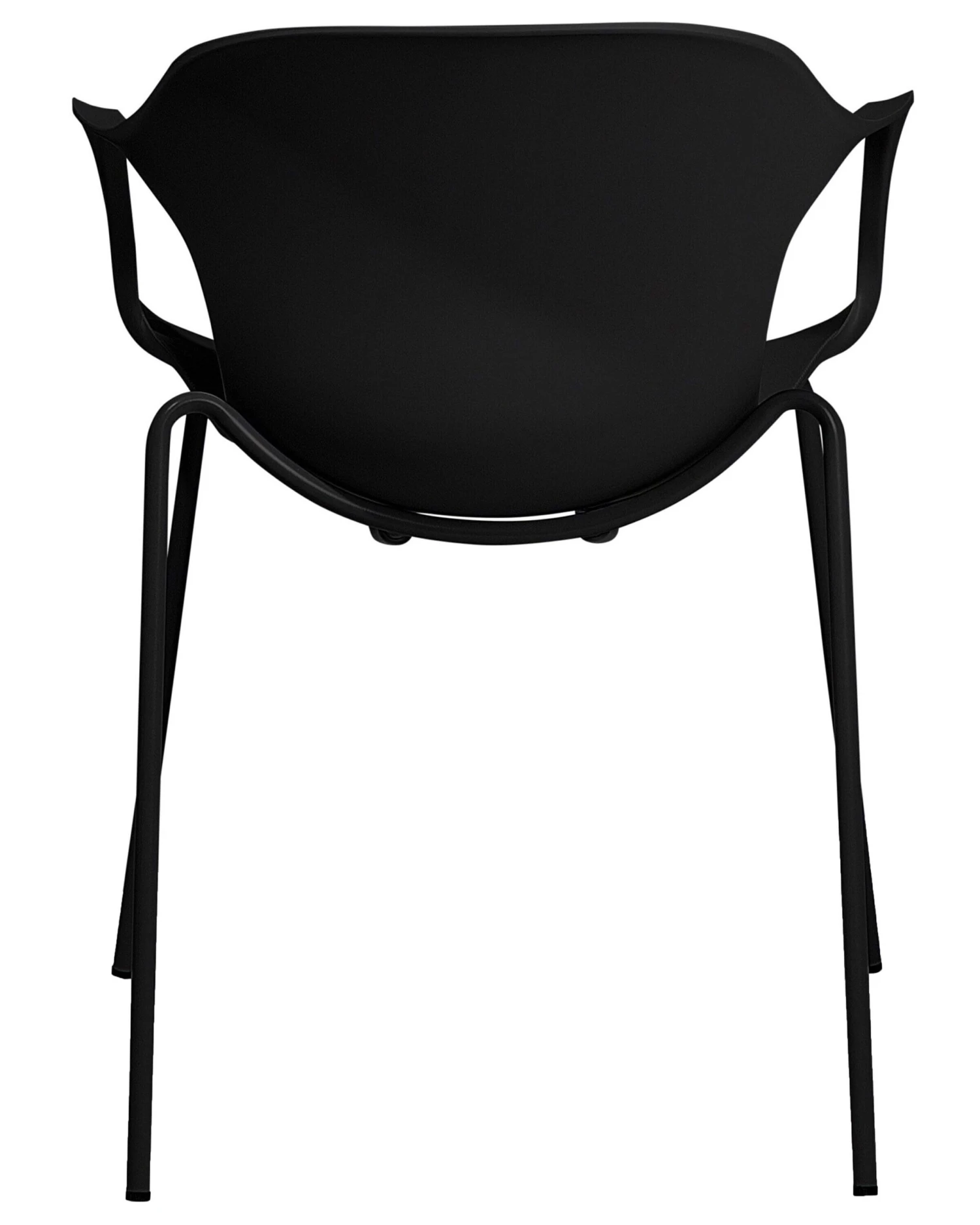 Set Of 2 Dining Chairs Black ELBERT 7 Set Of 2 Dining Chairs Black ELBERT - Image 7