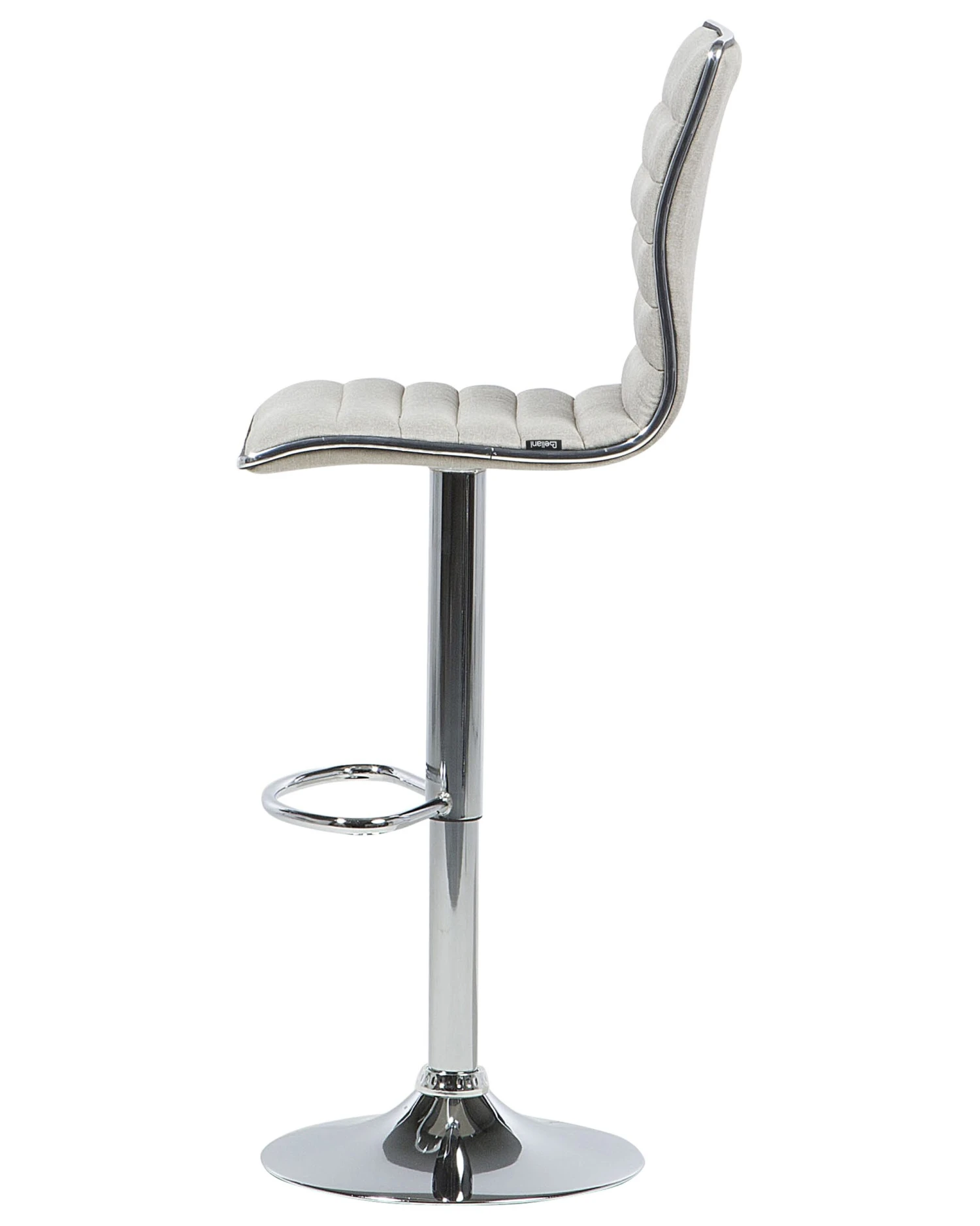 Set Of 2 Bar Stools Beige LUCERNE 5 Set Of 2 Bar Stools Beige LUCERNE - Image 5