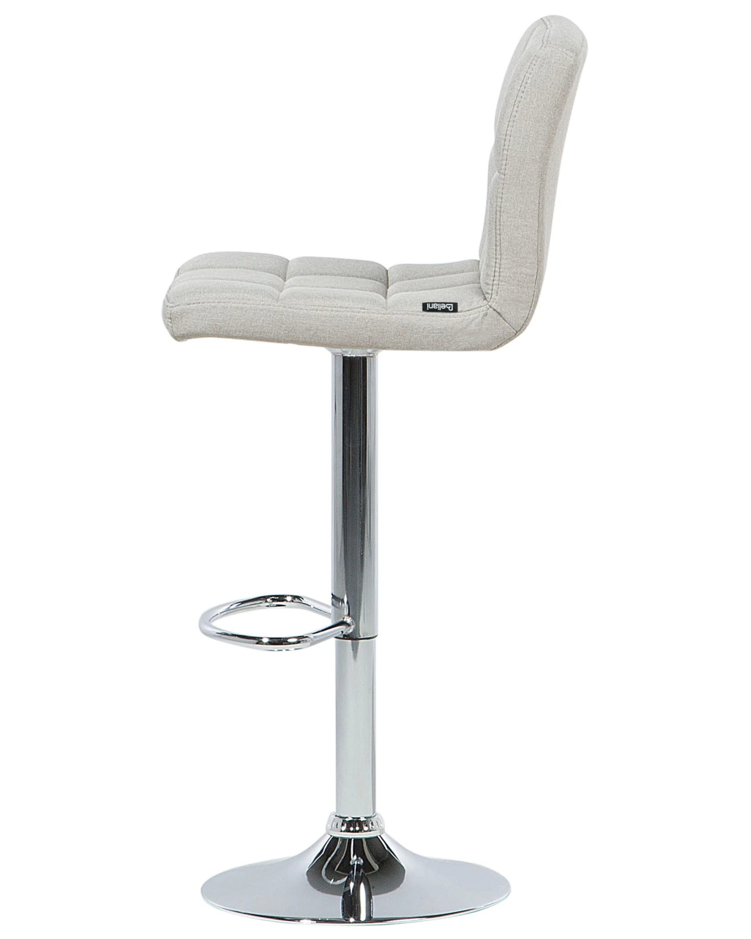 Set Of 2 Adjustable Bar Stools Beige MARION - Image 5