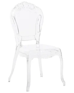 Set Of 2 Accent Chairs Acrylic Clear VERMONT -Best Furniture Store undef src sa picid 691722 type whitesh image scaled