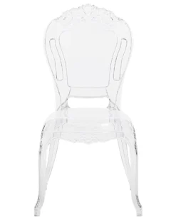 Set Of 2 Accent Chairs Acrylic Clear VERMONT -Best Furniture Store undef src sa picid 691726 type whitesh image scaled