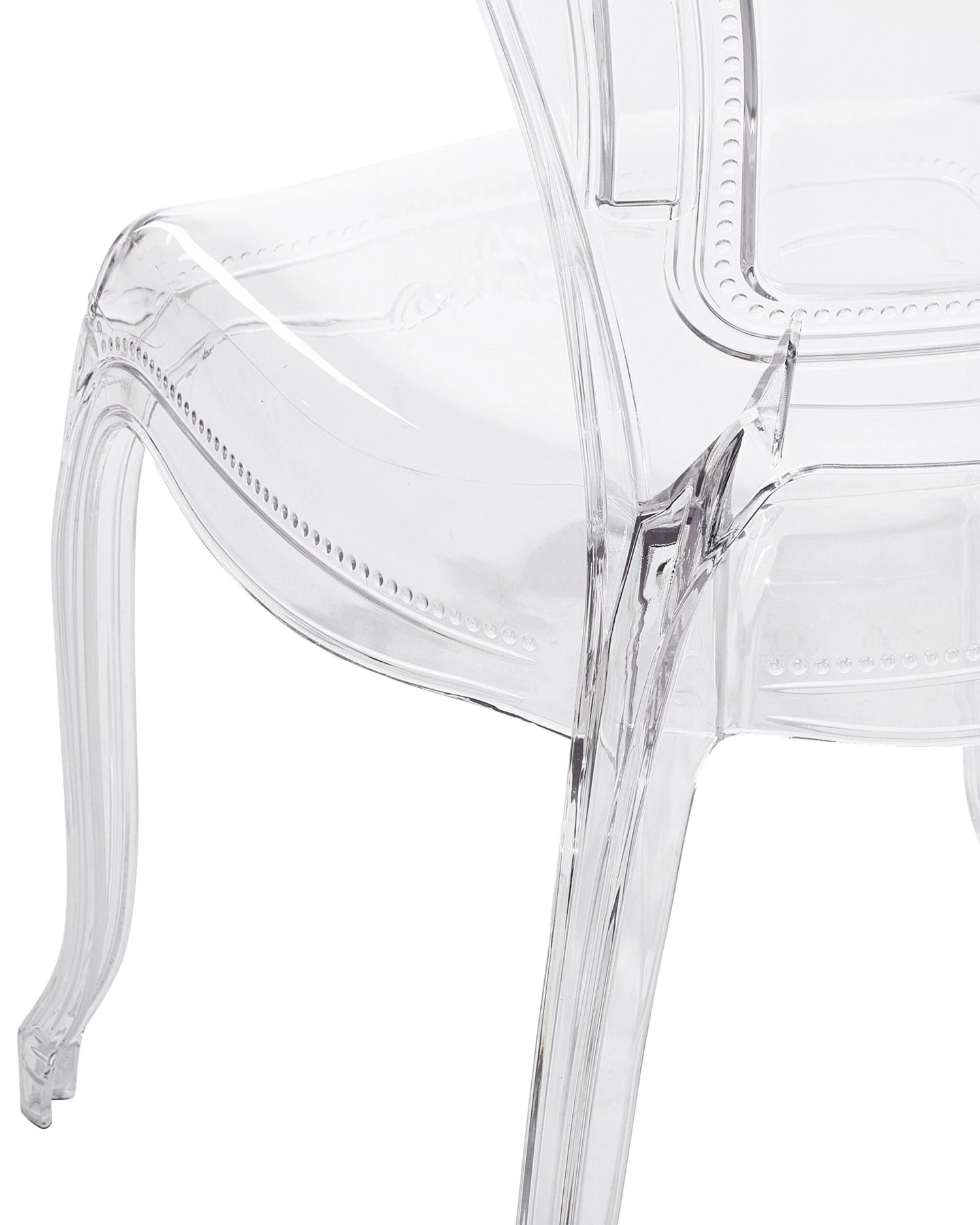 Set Of 2 Accent Chairs Acrylic Clear VERMONT - Image 10