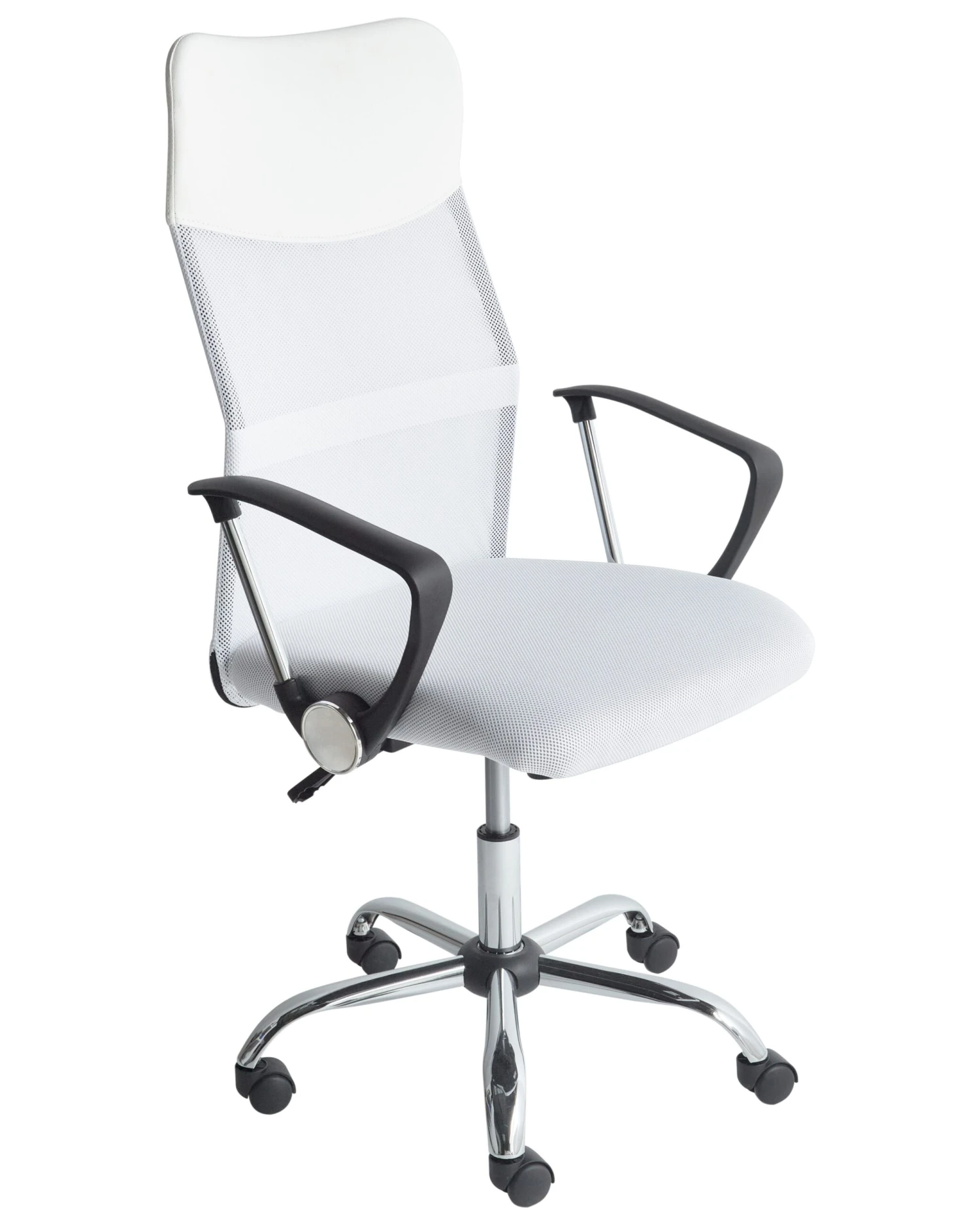 Swivel Office Chair White DESIGN - Image 5