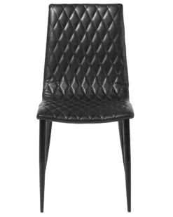 Set Of 2 Dining Chairs Faux Leather Black MONTANA -Best Furniture Store undef src sa picid 692908 type whitesh image scaled