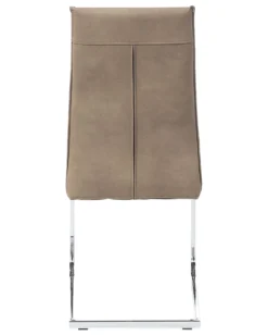 Set Of 2 Faux Leather Dining Chairs Beige ROCKFORD -Best Furniture Store undef src sa picid 693150 type whitesh image scaled