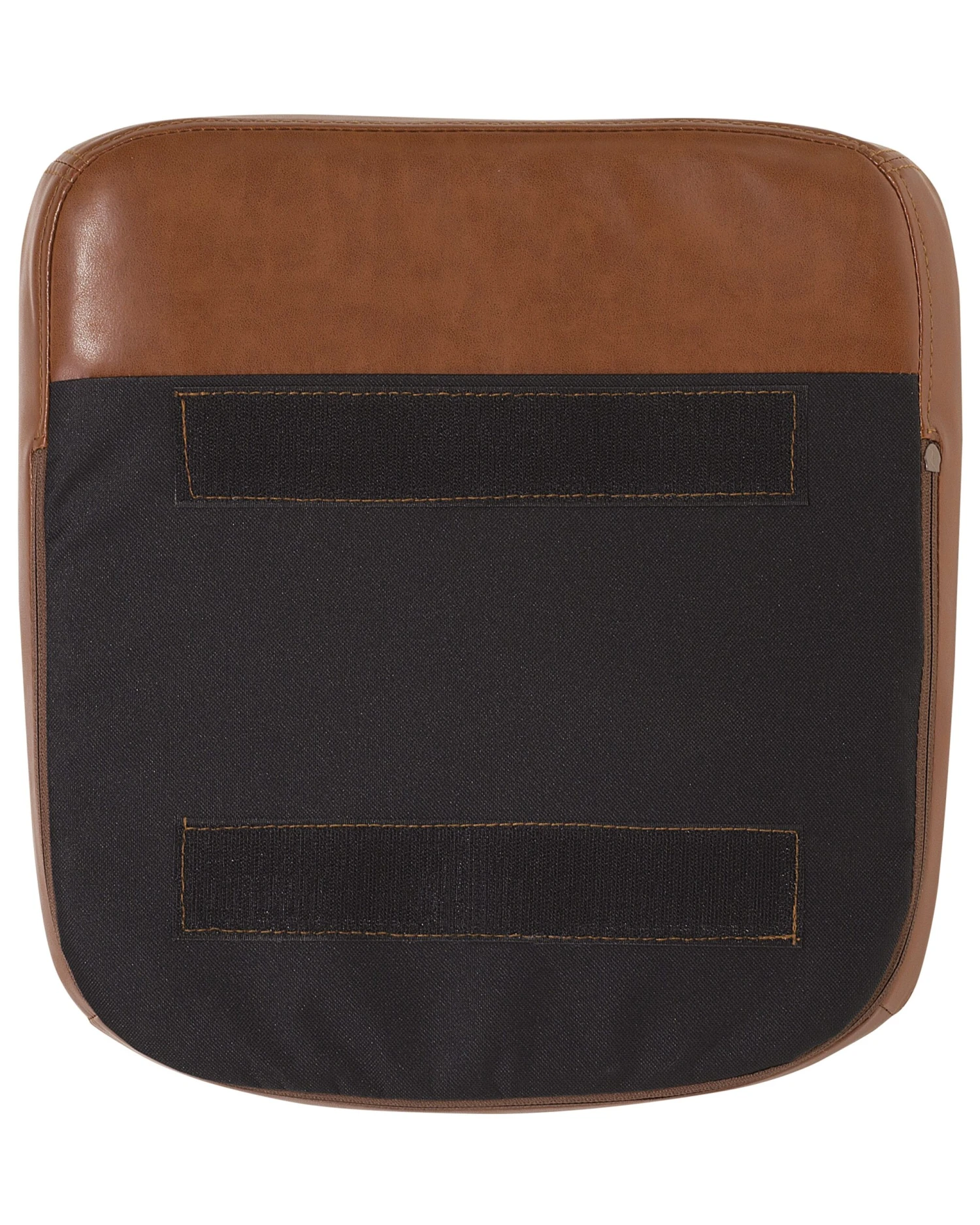 Faux Leather Dining Chair Golden Brown YORKVILLE - Image 10