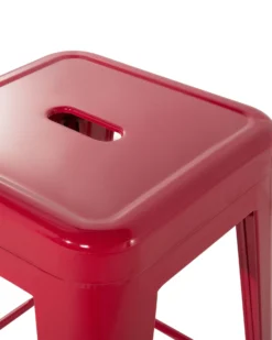 Set Of 2 Metal Stools 76 Cm Red CABRILLO 14 Set Of 2 Metal Stools 76 Cm Red CABRILLO -Best Furniture Store undef src sa picid 698481 type whitesh image scaled