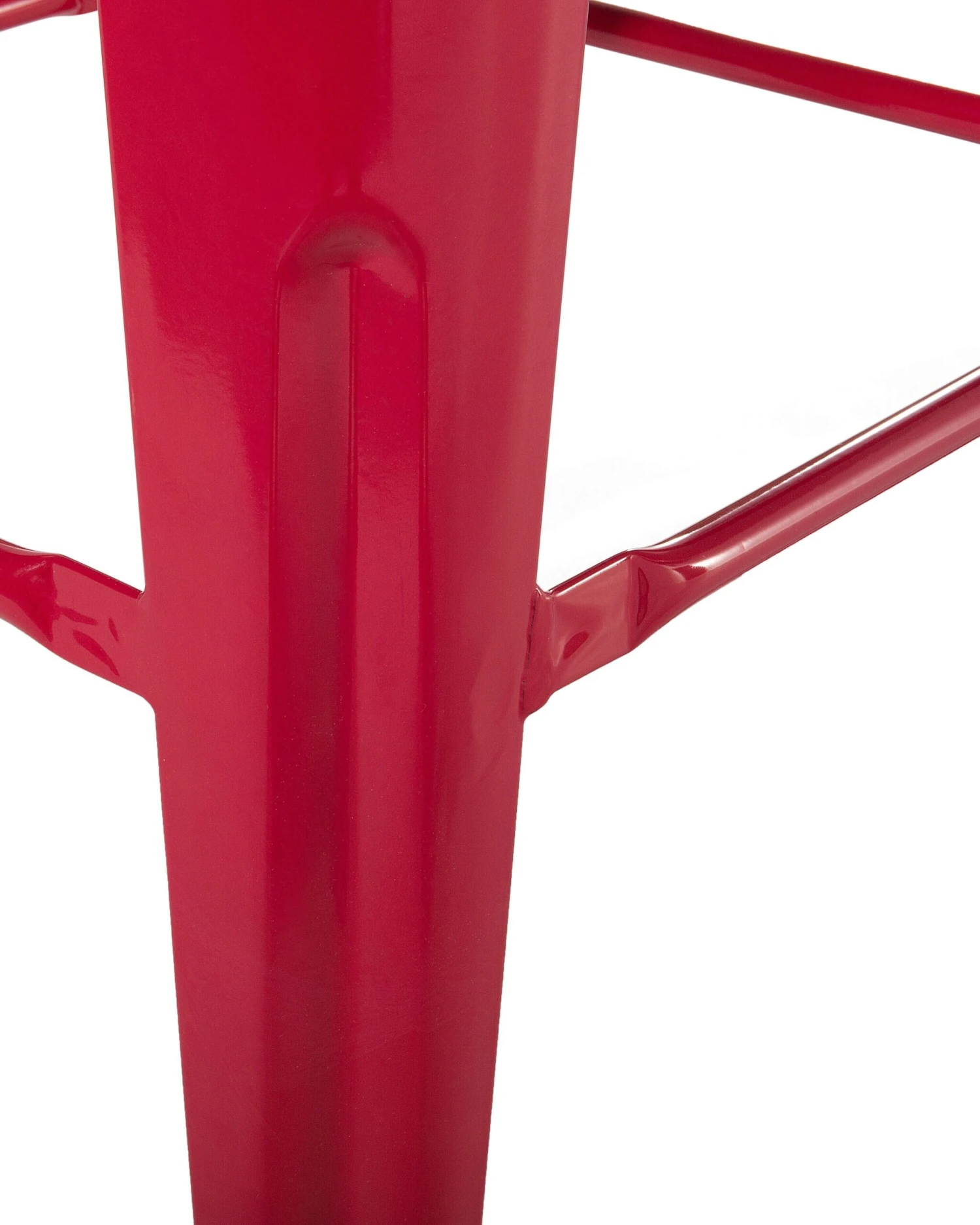 Set Of 2 Metal Stools 76 Cm Red CABRILLO 7 Set Of 2 Metal Stools 76 Cm Red CABRILLO - Image 7