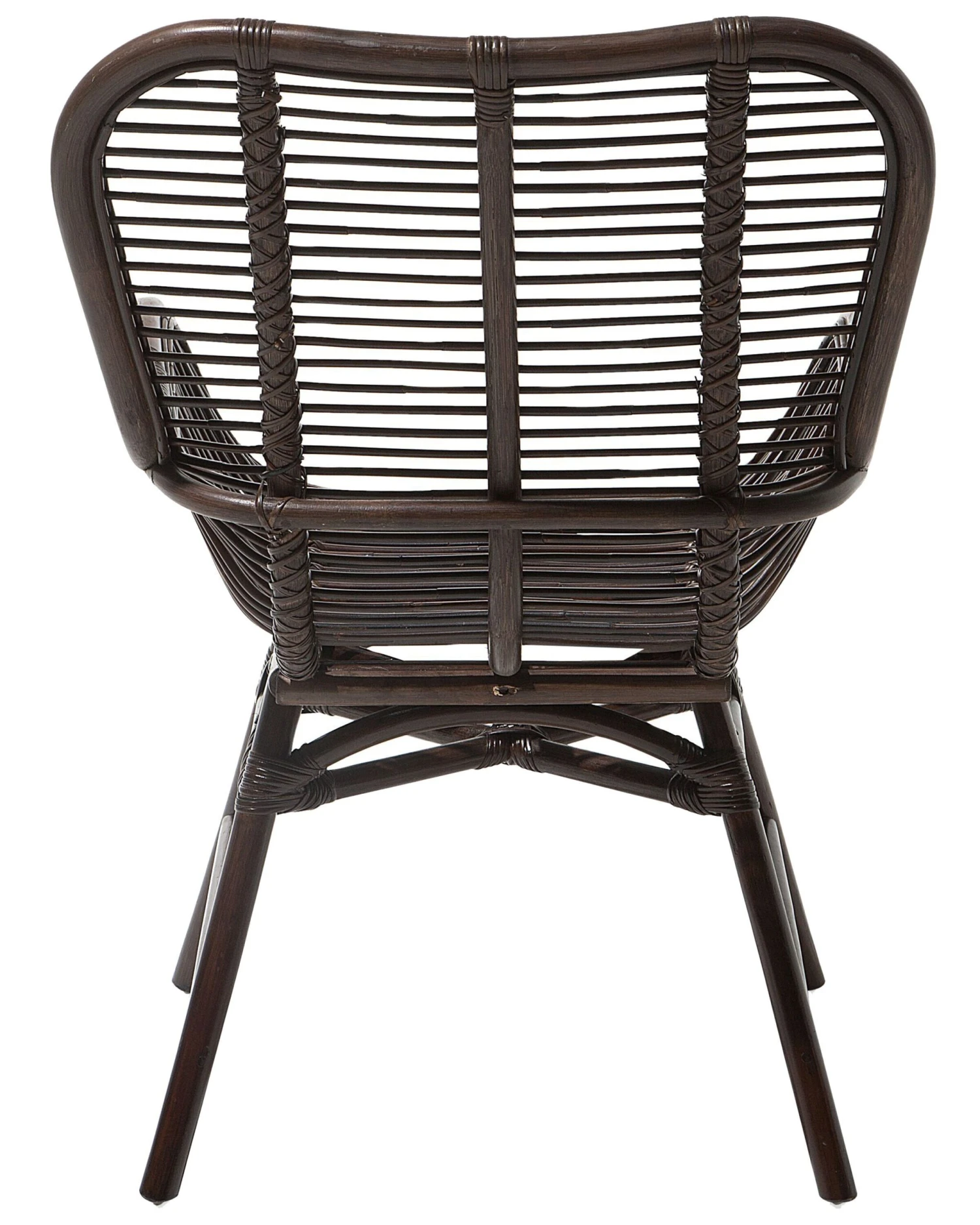 Rattan Accent Chair Brown TOGO - Image 6