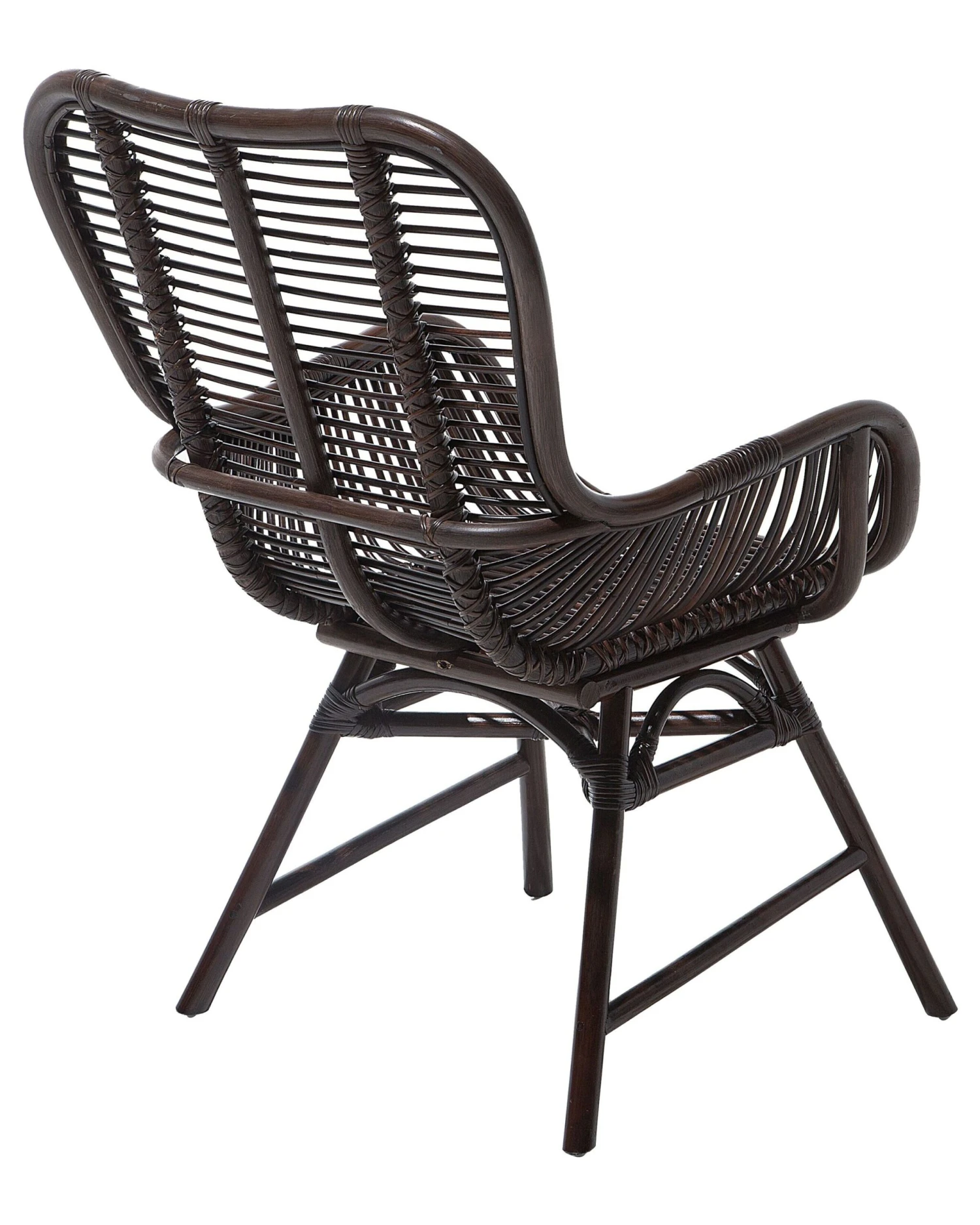Rattan Accent Chair Brown TOGO - Image 7