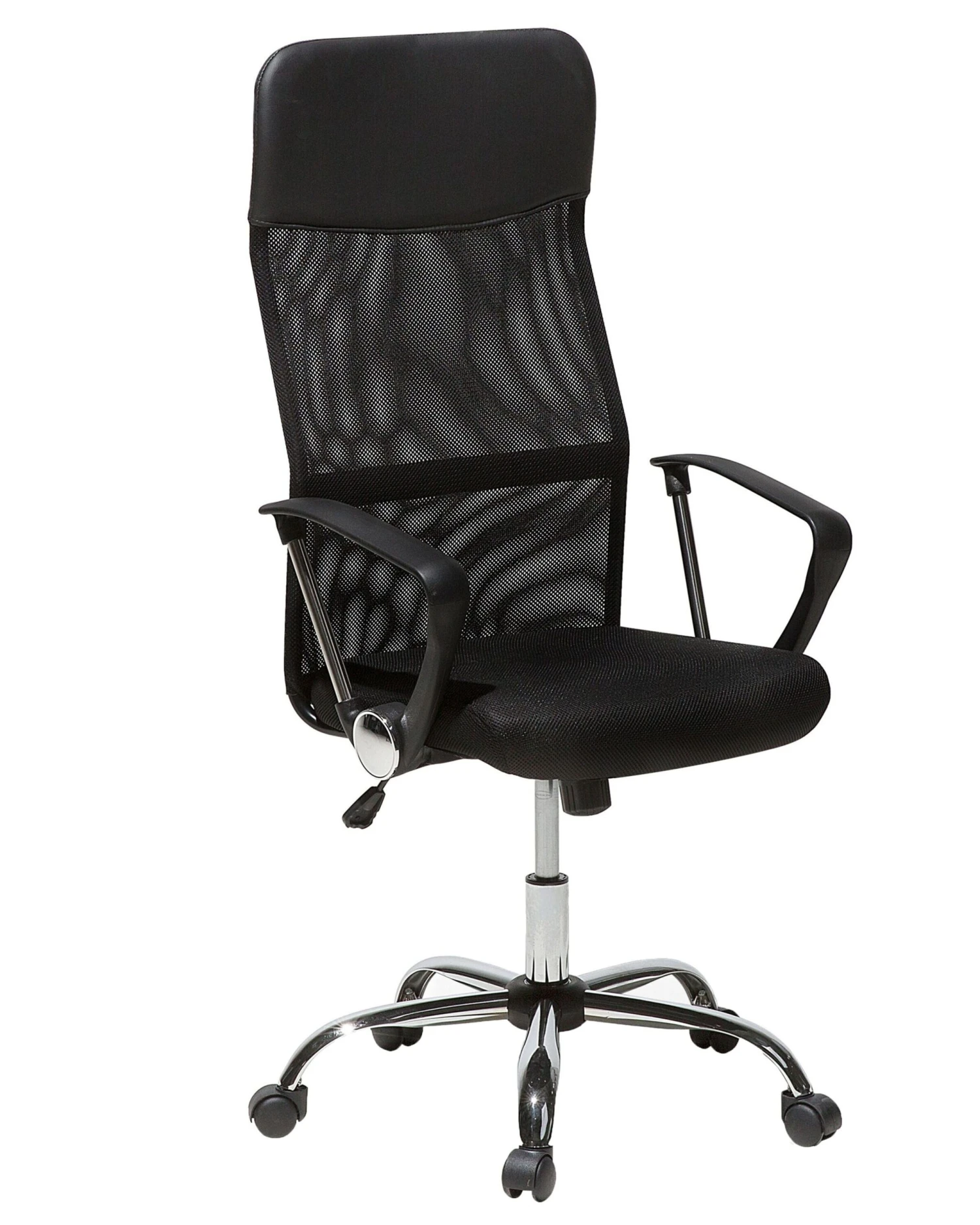 Swivel Office Chair Black DESIGN 1 Swivel Office Chair Black DESIGN