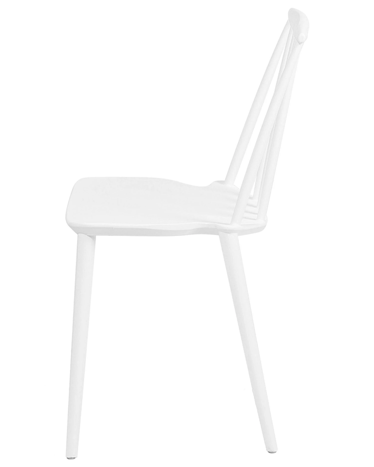 Set Of 2 Dining Chairs White VENTNOR 7 Set Of 2 Dining Chairs White VENTNOR - Image 7