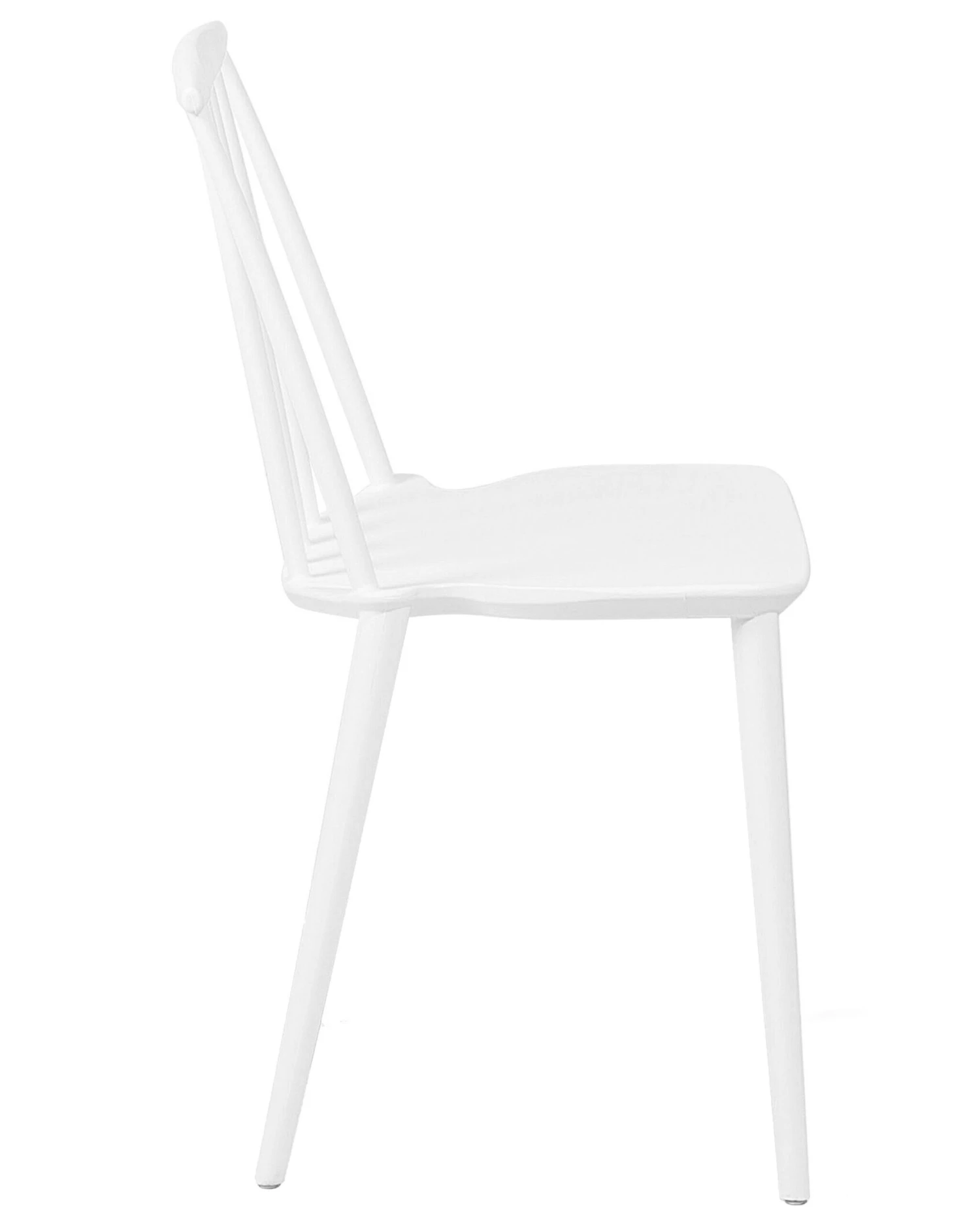 Set Of 2 Dining Chairs White VENTNOR 9 Set Of 2 Dining Chairs White VENTNOR - Image 9