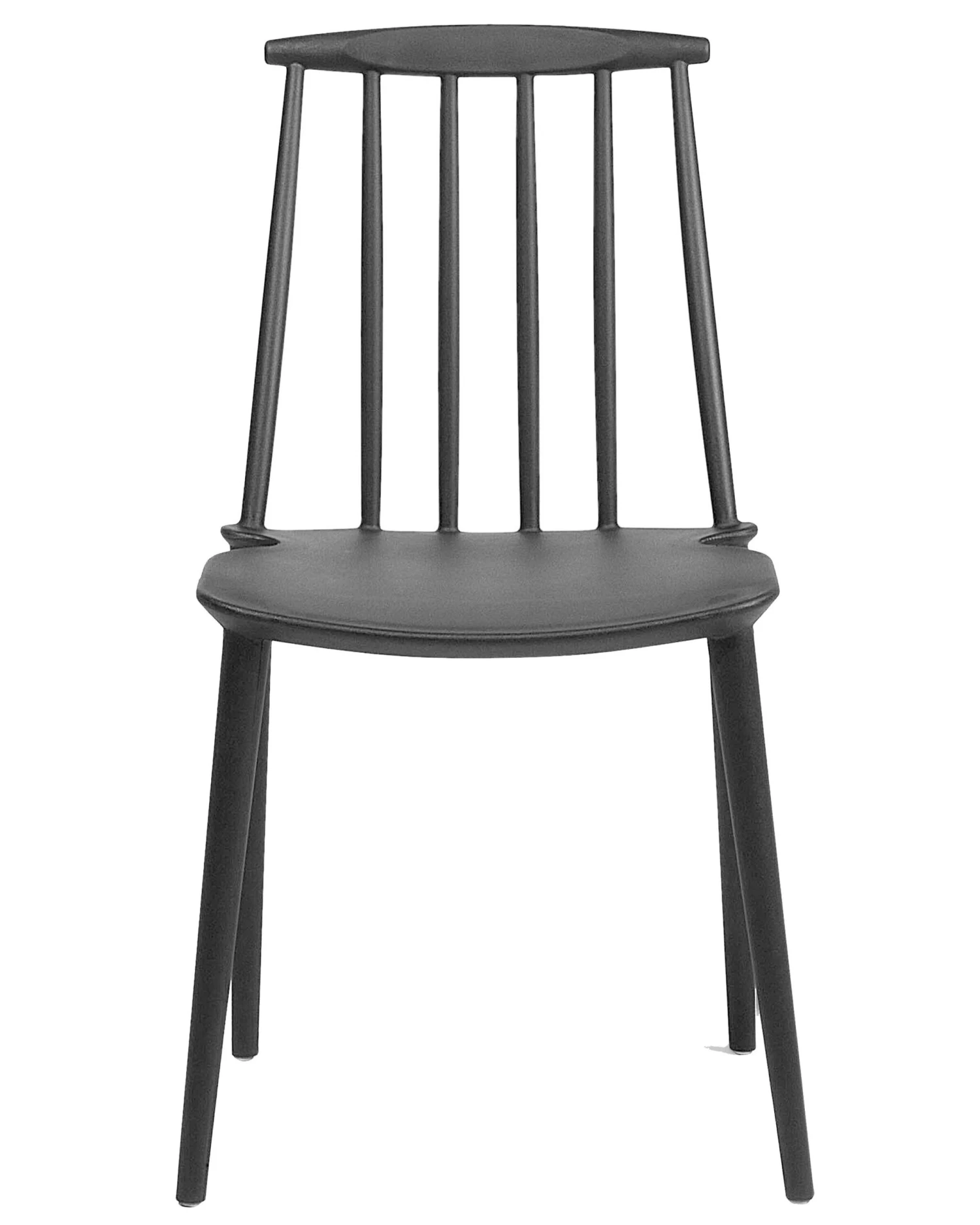 Set Of 2 Dining Chairs Black VENTNOR 5 Set Of 2 Dining Chairs Black VENTNOR - Image 5
