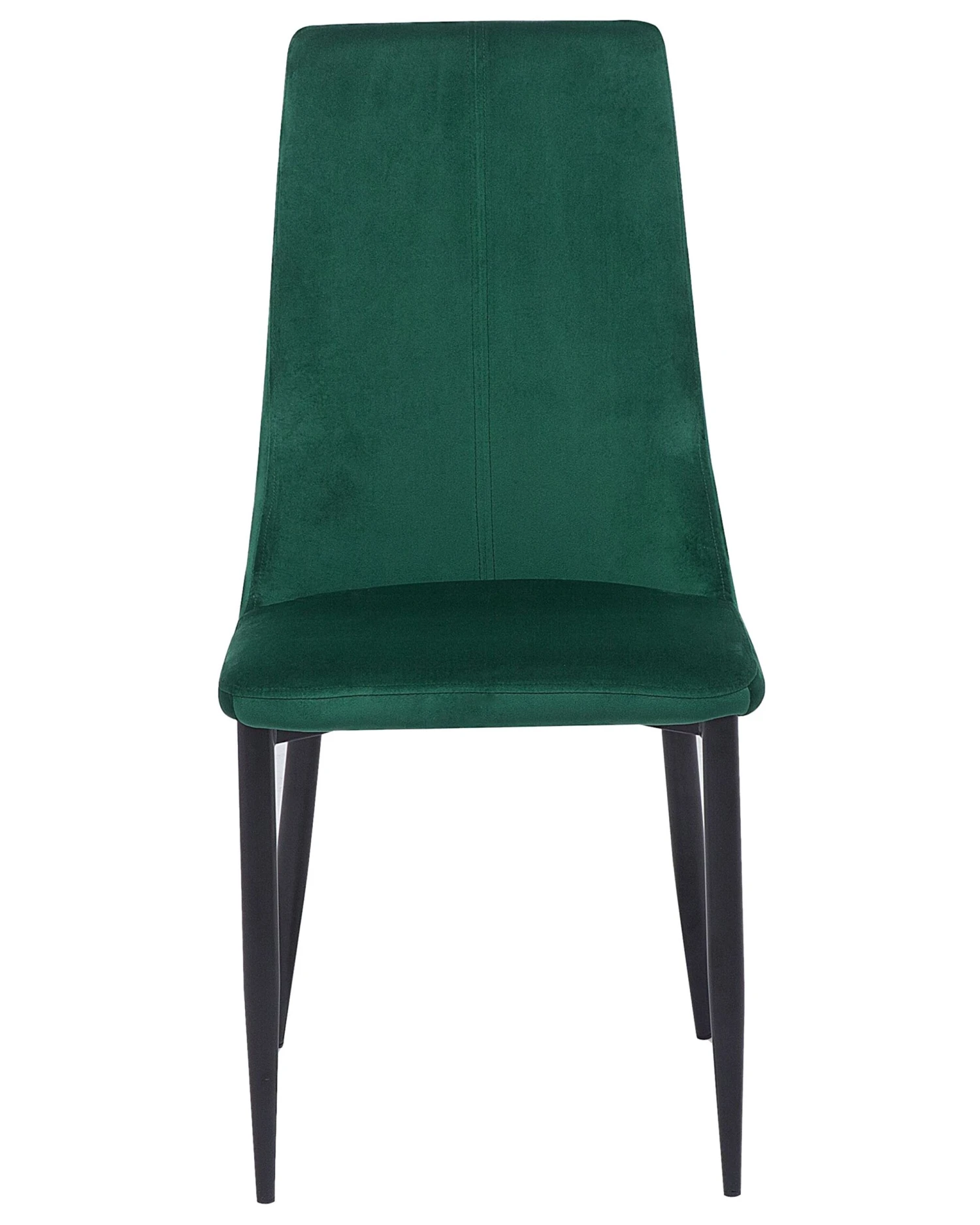 Set Of 2 Velvet Dining Chairs Green CLAYTON - Image 5