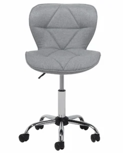 Fabric Armless Desk Chair Grey VALETTA 12 Fabric Armless Desk Chair Grey VALETTA -Best Furniture Store undef src sa picid 711289 type whitesh image scaled