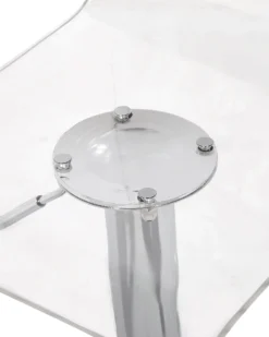 Set Of 2 Swivel Bar Stools Transparent White BUSAN 16 Set Of 2 Swivel Bar Stools Transparent White BUSAN -Best Furniture Store undef src sa picid 711571 type whitesh image scaled