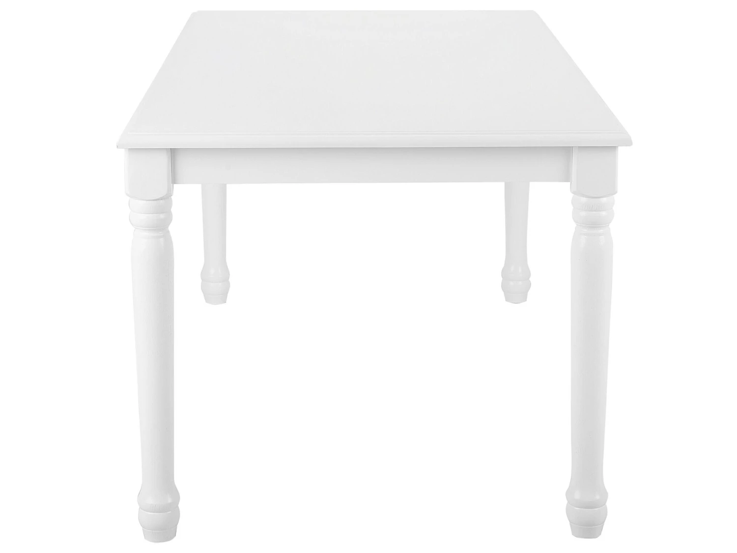 Wooden Dining Table White CARY Various Sizes 6 Wooden Dining Table White CARY Various Sizes - Image 6