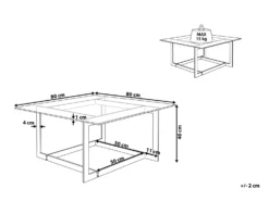 Glass Top Coffee Table Silver CRYSTAL 11 Glass Top Coffee Table Silver CRYSTAL -Best Furniture Store undef src sa picid 733185 type whitesh image scaled