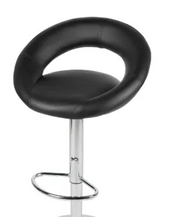 Set Of 2 Faux Leather Swivel Bar Stools Black PEORIA -Best Furniture Store undef src sa picid 743369 type whitesh image scaled