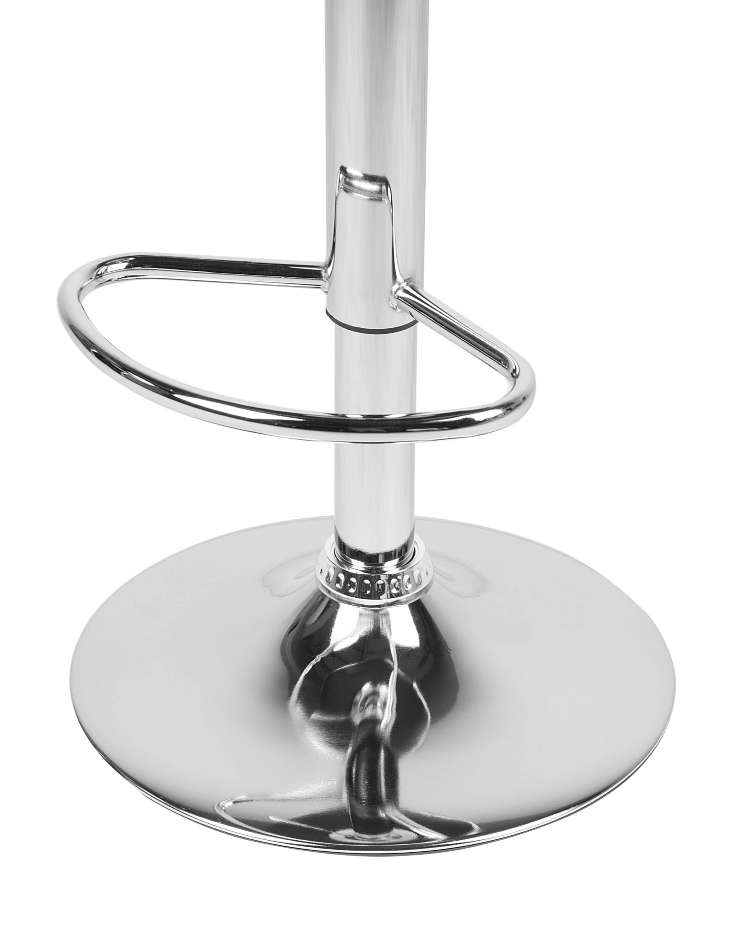 Set Of 2 Faux Leather Swivel Bar Stools Black PEORIA - Image 7