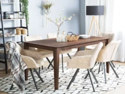 Set Of 2 Fabric Dining Chairs Beige MONEE 16 Set Of 2 Fabric Dining Chairs Beige MONEE -Best Furniture Store undef src sa picid 744294 type color image scaled