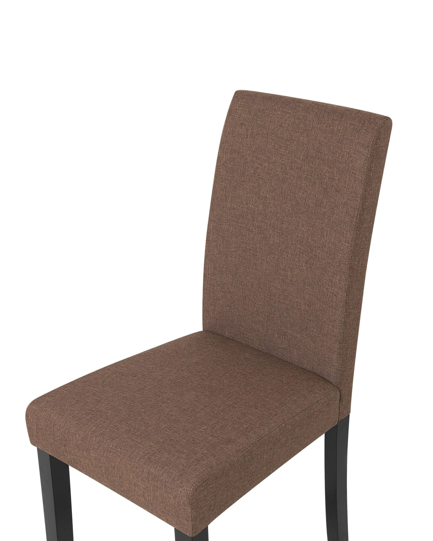 Set Of 2 Fabric Dining Chairs Brown BROADWAY 7 Set Of 2 Fabric Dining Chairs Brown BROADWAY - Image 7