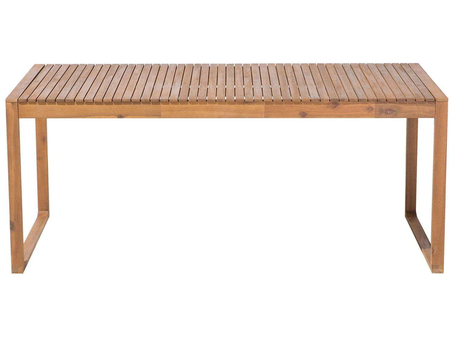 8 Seater Acacia Wood Garden Dining Set With Blue Cushions SASSARI - Image 4