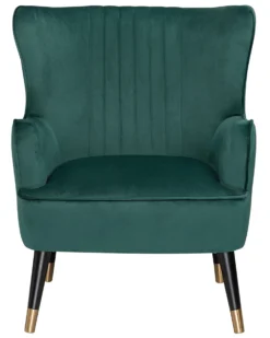 Velvet Wingback Chair Emerald Green VARBERG -Best Furniture Store undef src sa picid 747124 type whitesh image scaled