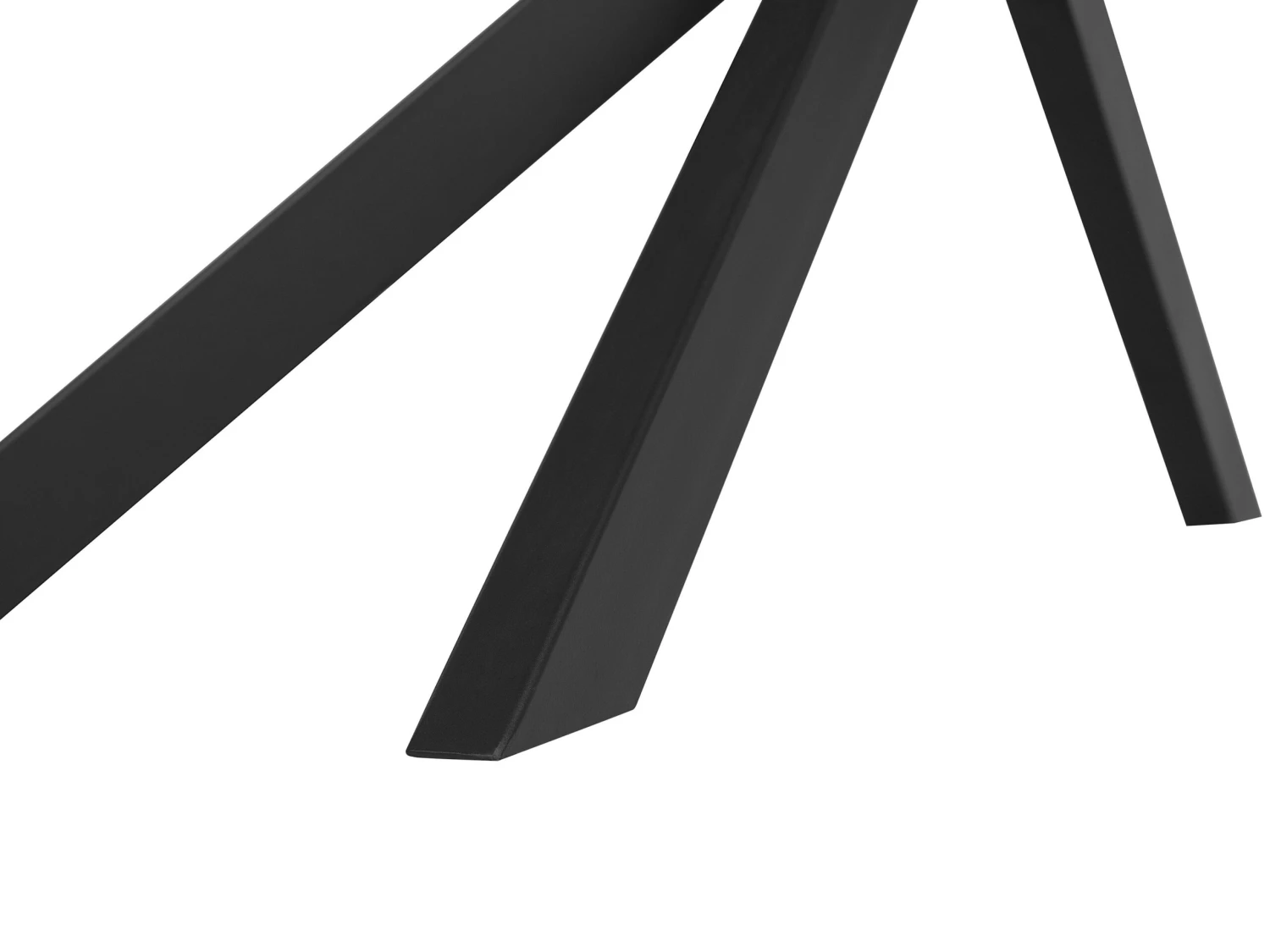 Dining Table 140 X 80 Cm Light Wood With Black SPECTRA - Image 10