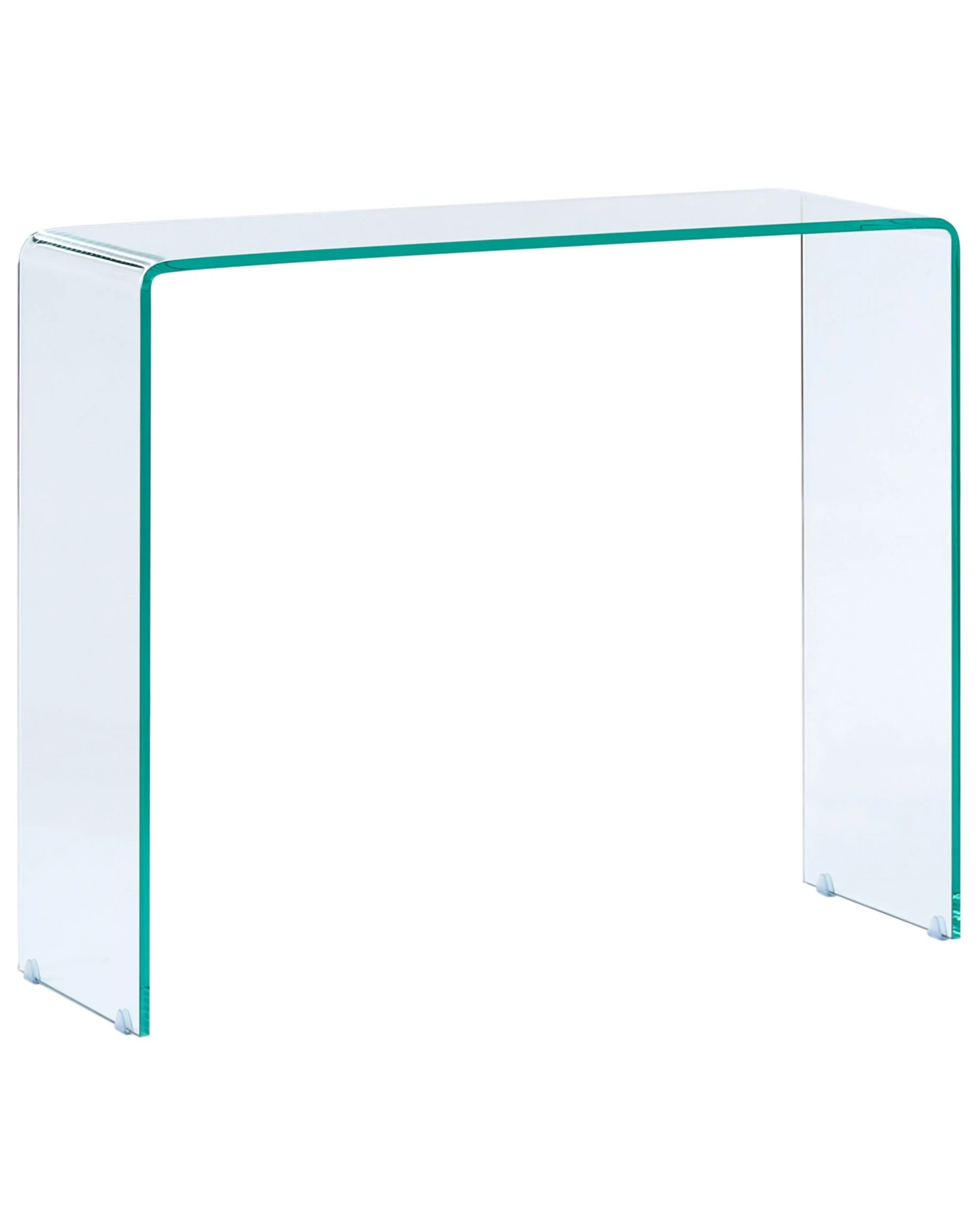 Glass Console Table Transparent KENDALL