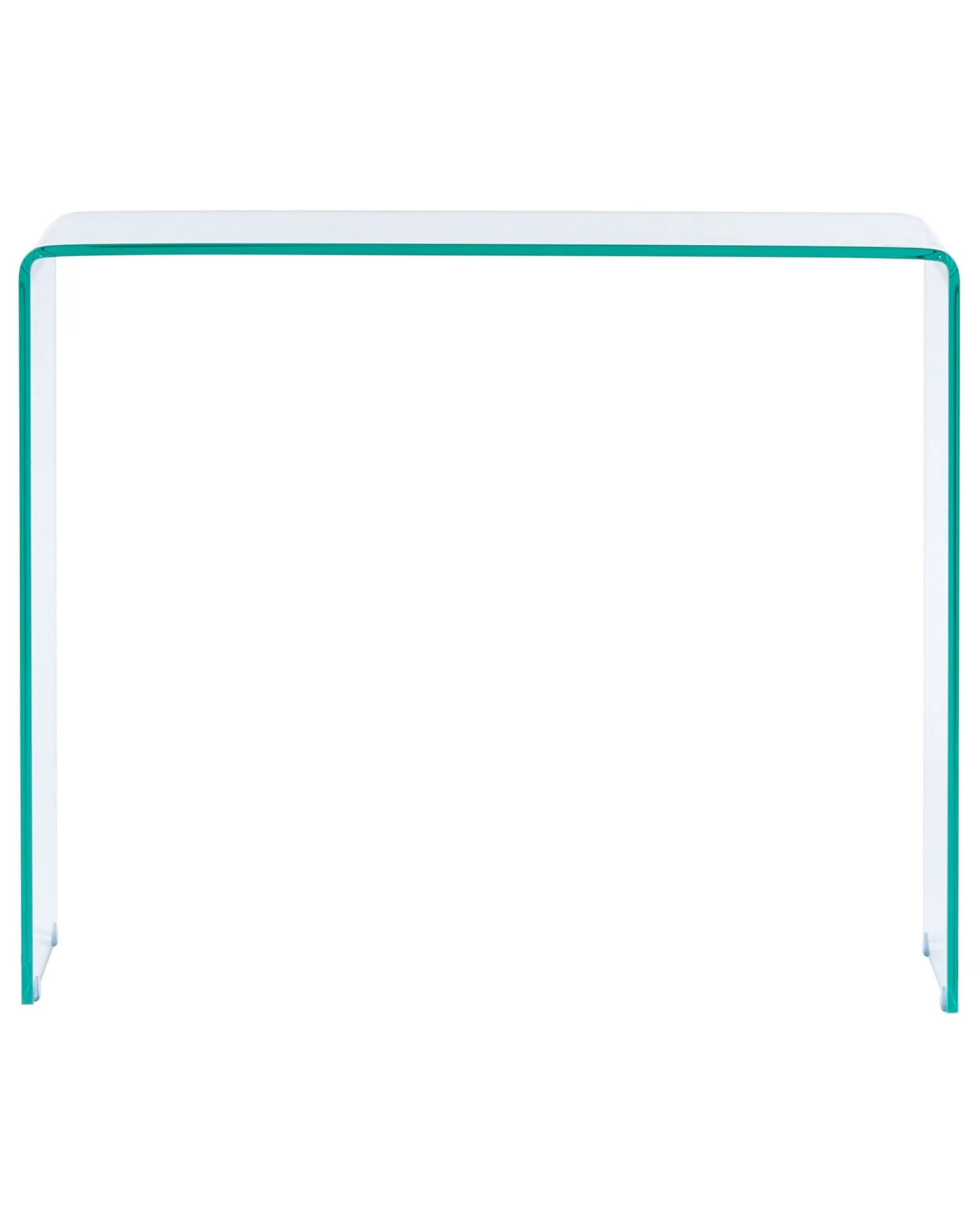 Glass Console Table Transparent KENDALL - Image 10