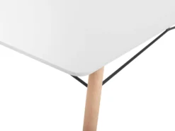 Dining Table 140 X 80 Cm White BIONDI -Best Furniture Store undef src sa picid 753864 type whitesh image scaled