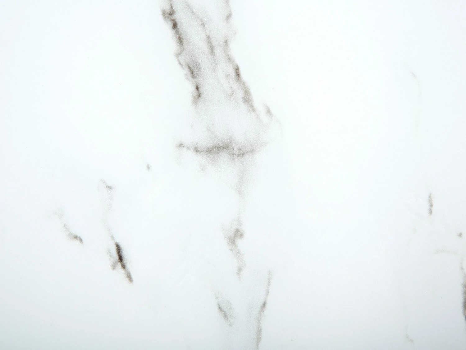 Coffee Table Marble Effect White With Silver QUINCY - Image 5