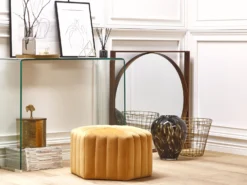 Glass Console Table Transparent KENDALL -Best Furniture Store undef src sa picid 765888 type color image scaled