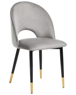 Set Of 2 Velvet Dining Chairs Grey MAGALIA 15 Set Of 2 Velvet Dining Chairs Grey MAGALIA -Best Furniture Store undef src sa picid 767841 type whitesh image scaled
