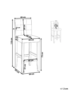 Faux Leather Bar Chair Brown MADISON -Best Furniture Store undef src sa picid 773553 type whitesh image scaled