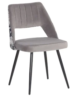 Set Of 2 Velvet Dining Chairs Grey ANSLEY -Best Furniture Store undef src sa picid 774212 type whitesh image scaled