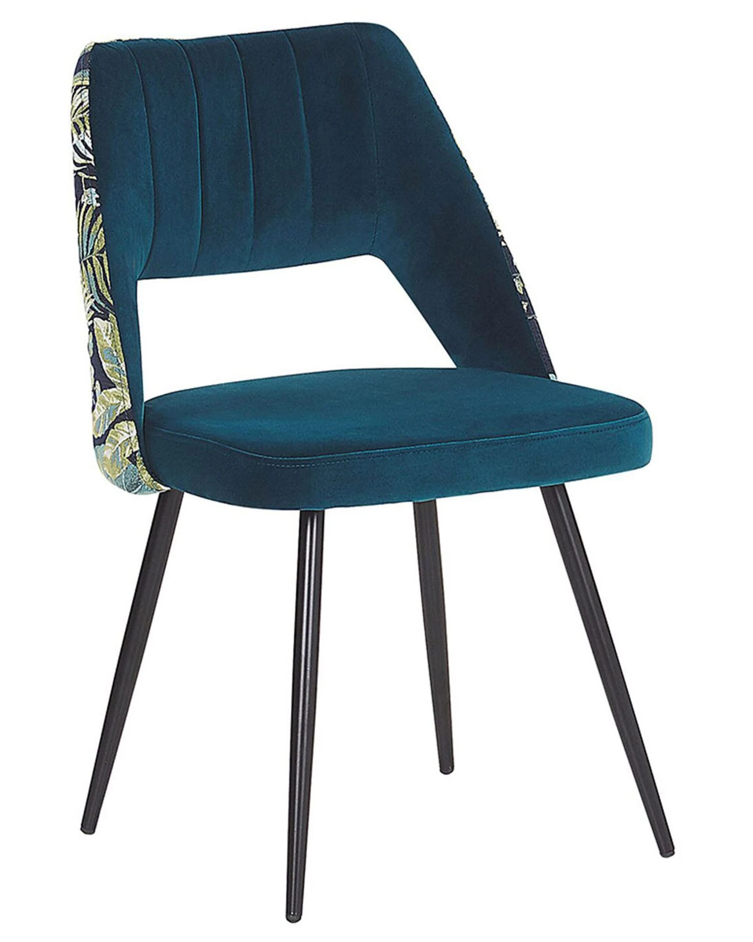 Set Of 2 Velvet Dining Chairs Blue ANSLEY - Image 4