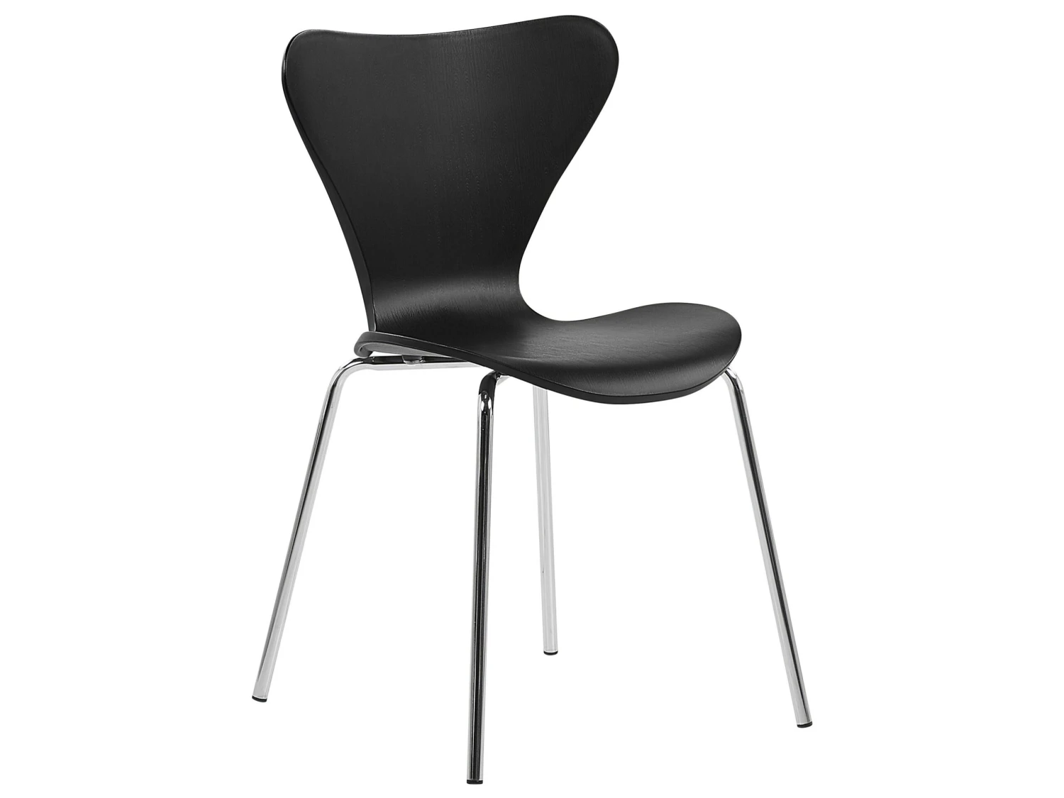 Set Of 2 Dining Chairs Black BOONVILLE - Image 3