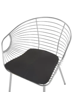 Set Of 2 Metal Accent Chairs Silver HOBACK -Best Furniture Store undef src sa picid 775475 type whitesh image scaled