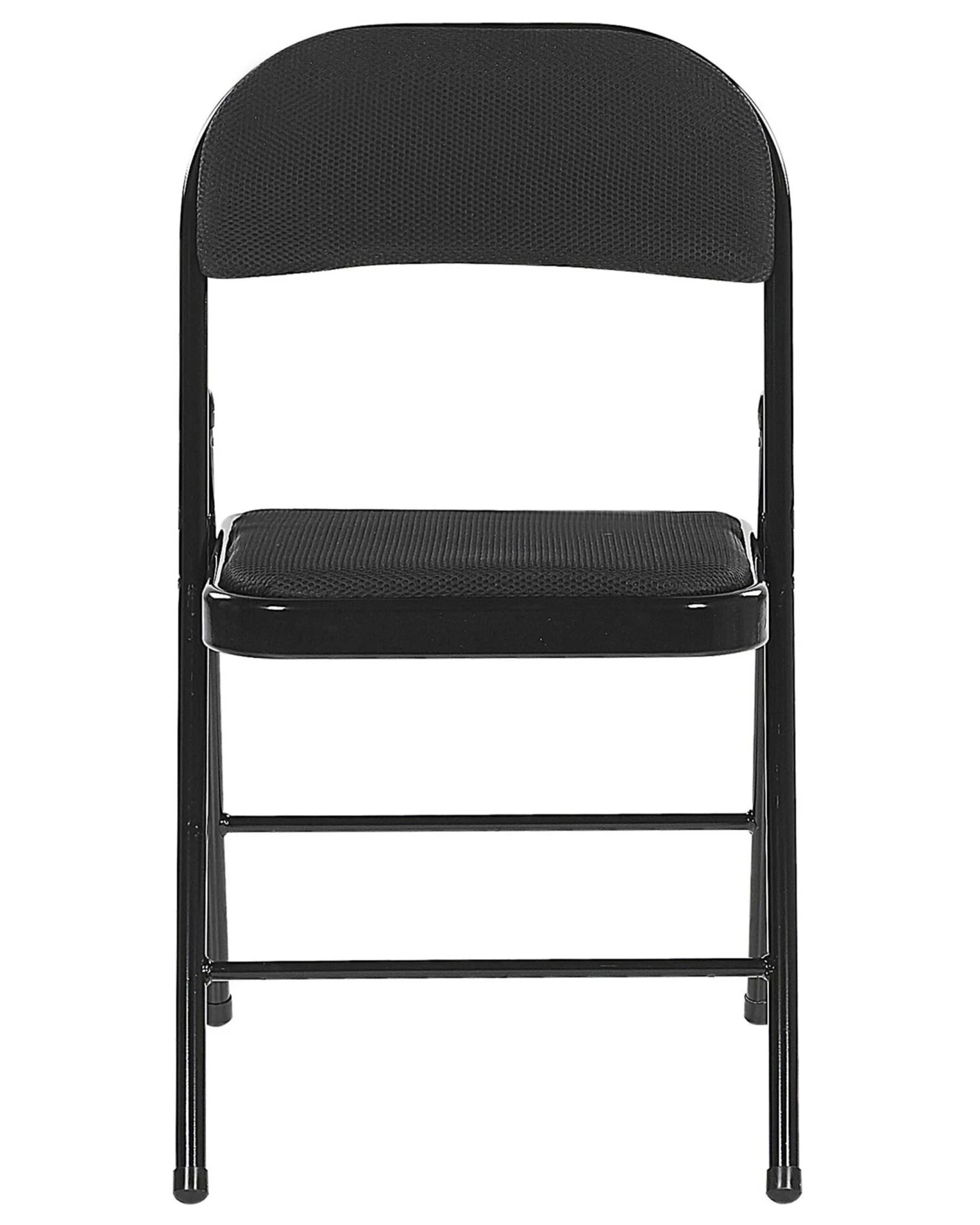 Set Of 4 Folding Chairs Black SPARKS - Image 4