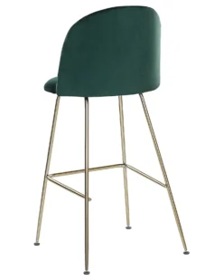 Set Of 2 Velvet Bar Chairs Green ARCOLA 13 Set Of 2 Velvet Bar Chairs Green ARCOLA -Best Furniture Store undef src sa picid 780932 type whitesh image scaled
