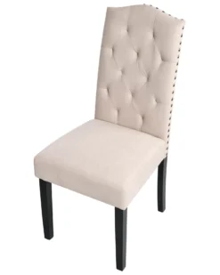 Set Of 2 Fabric Dining Chairs Cream SHIRLEY 14 Set Of 2 Fabric Dining Chairs Cream SHIRLEY -Best Furniture Store undef src sa picid 781783 type whitesh image scaled