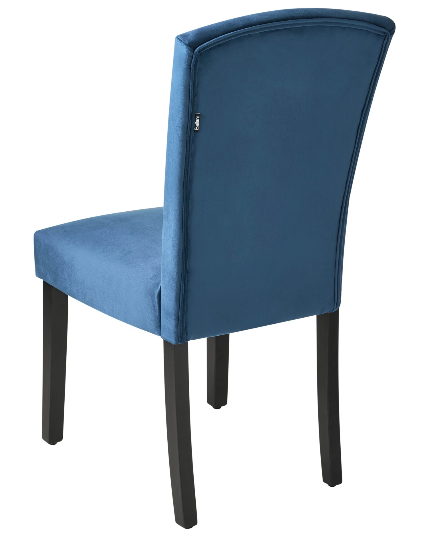 Set Of 2 Velvet Dining Chairs Blue PISECO - Image 5