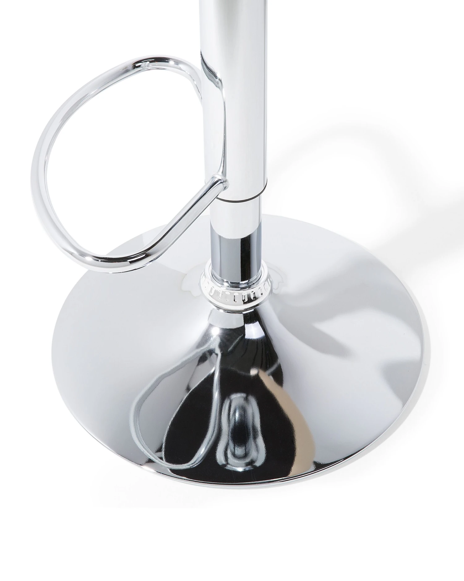 Set Of 2 Faux Leather Swivel Bar Stool Beige VALETTA 10 Set Of 2 Faux Leather Swivel Bar Stool Beige VALETTA - Image 10